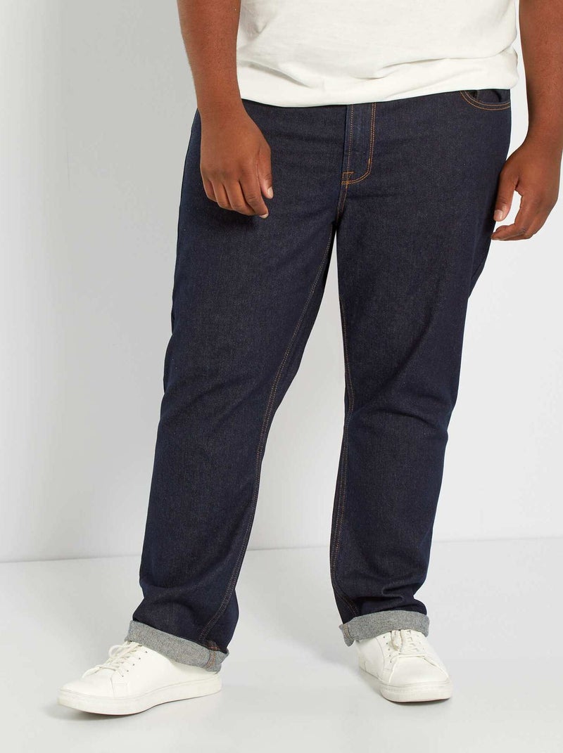 Jeans regular grezzi BLU - Kiabi