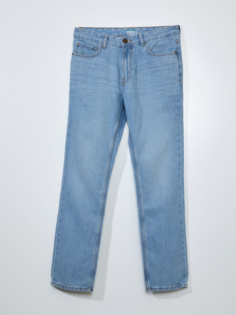 Jeans regular L30 blu - Kiabi