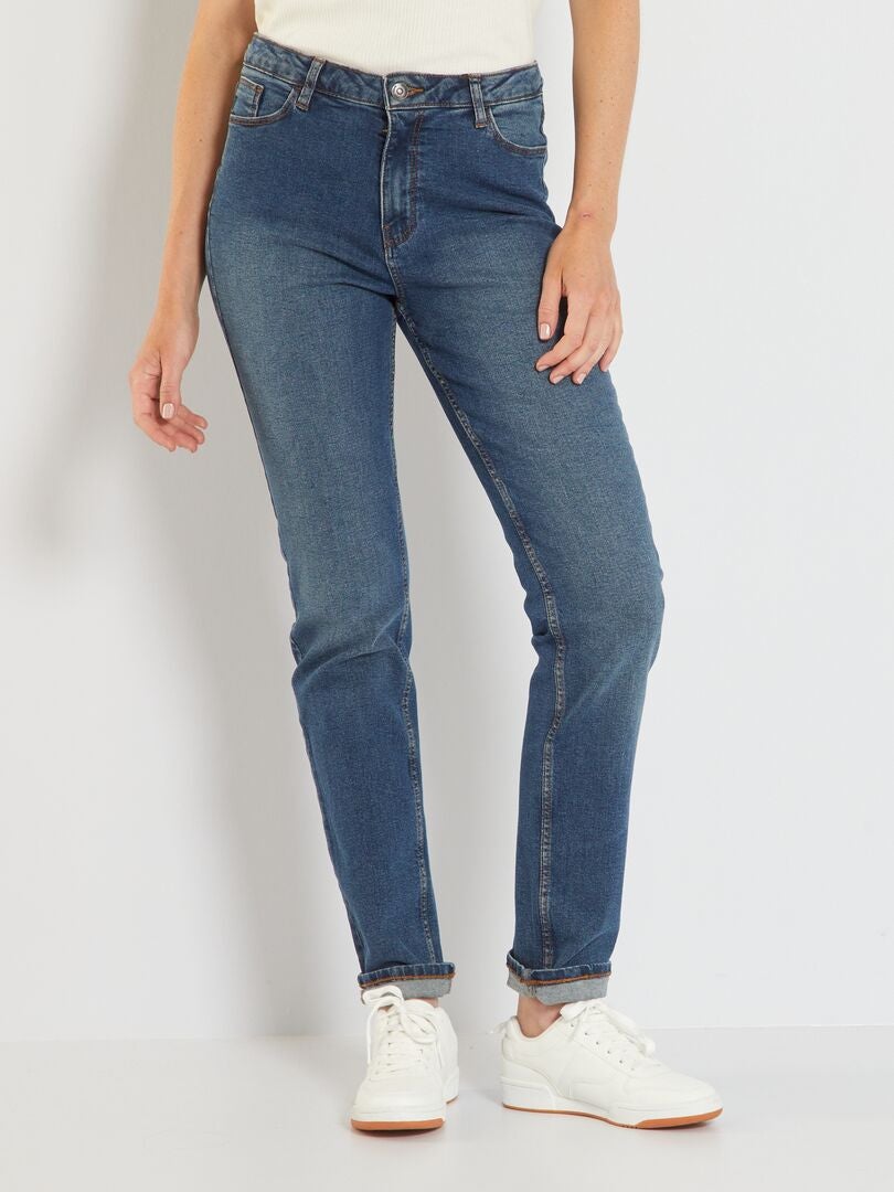 Jeans regular lunghezza US34 BLU - Kiabi