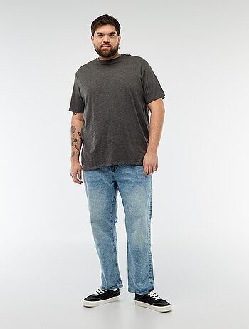 Jeans regular / taglio dritto a 5 tasche