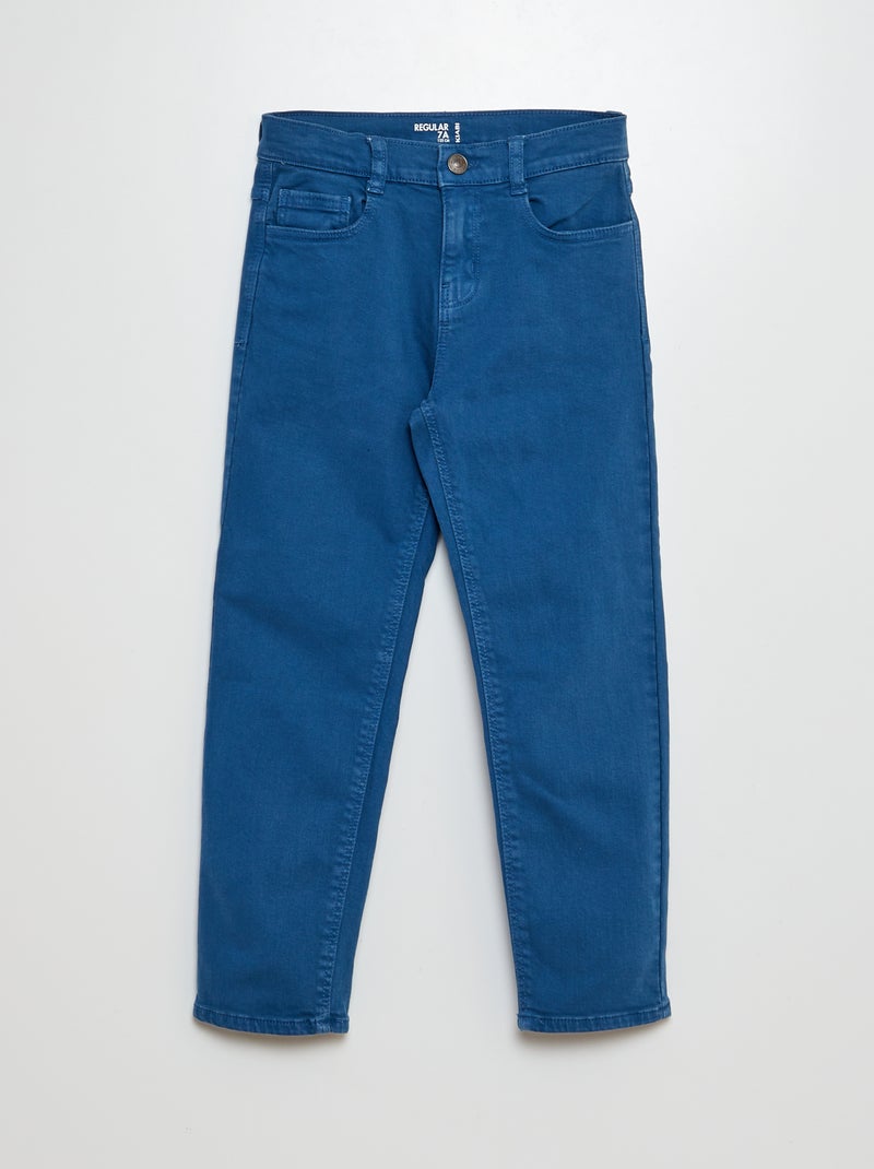 Jeans regular taglio dritto BLU - Kiabi