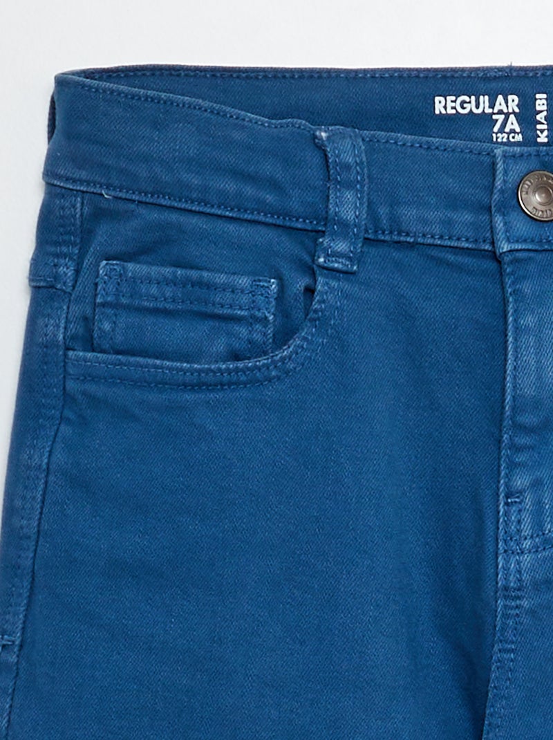 Jeans regular taglio dritto BLU - Kiabi