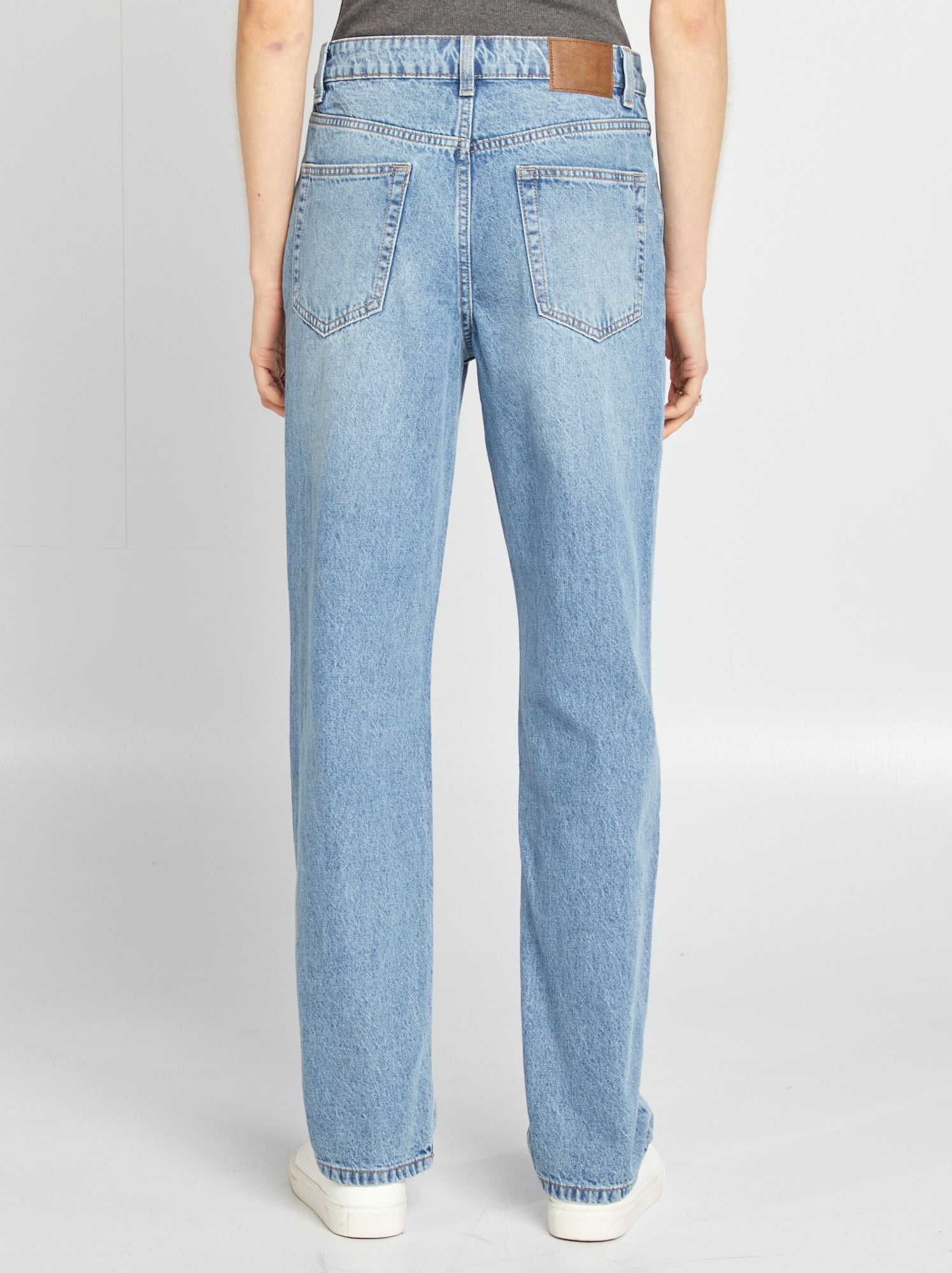 Jeans Taglio Dritto Essentials - Vestibilità Regular Per Bambini E Ragazzi - Foto 4