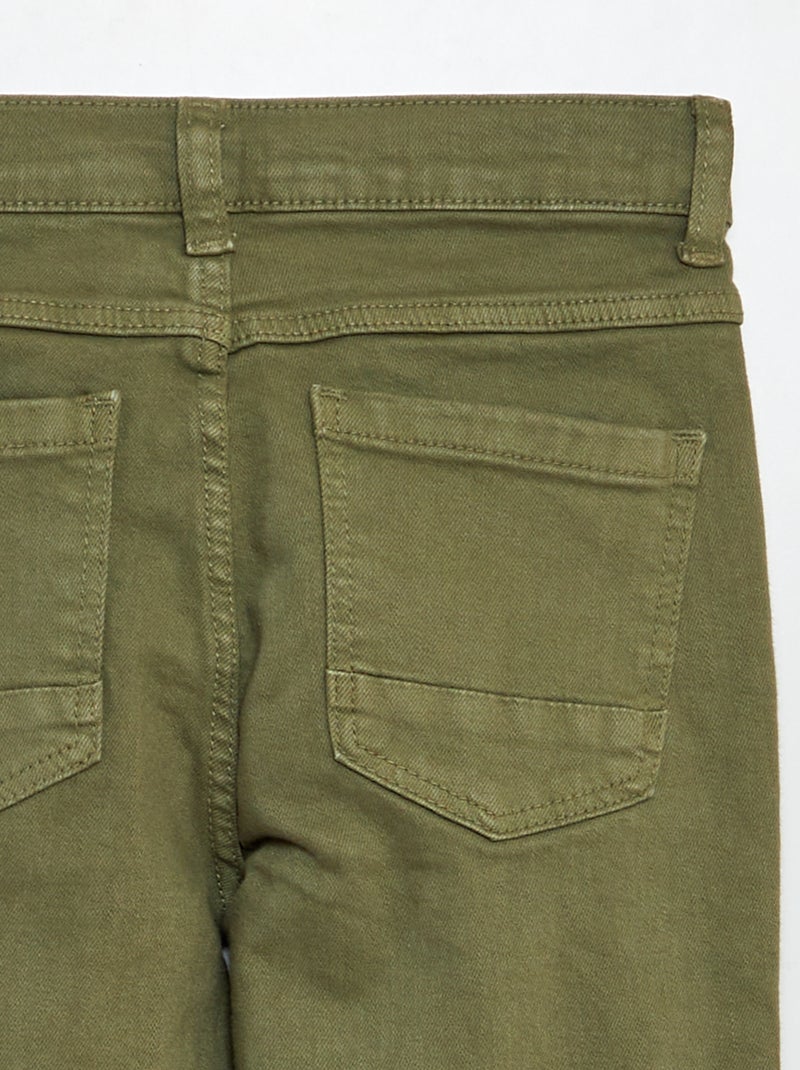 Jeans regular taglio dritto VERDE - Kiabi