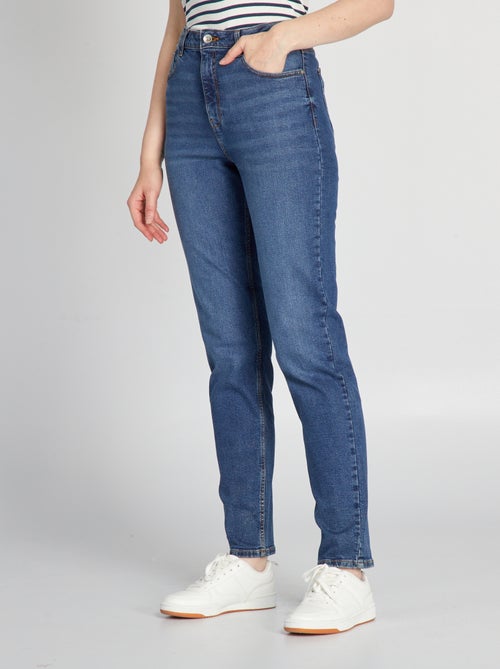 Jeans regular vita alta - 34L - Kiabi