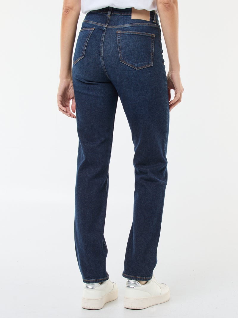 Jeans regular vita alta - 38/28L BLU - Kiabi