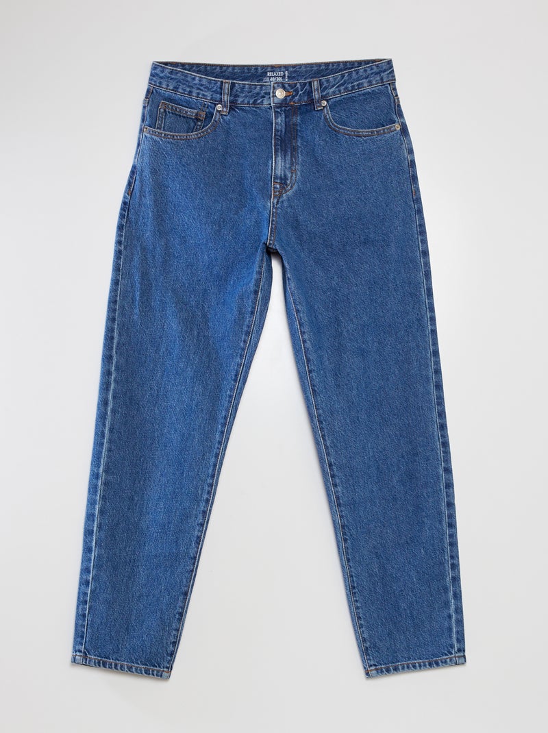 Jeans relaxed fit BLU - Kiabi