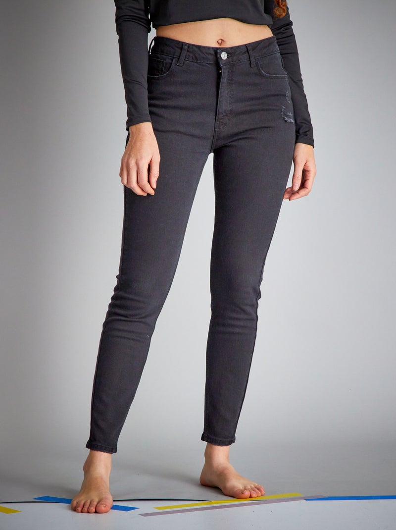 Jeans skinny - 5 tasche Nero - Kiabi