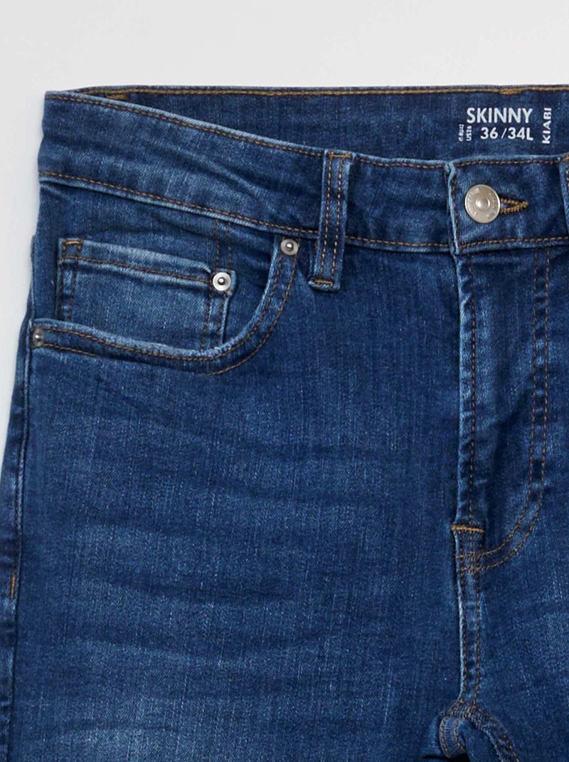 Jeans skinny - L34 BLU - Kiabi