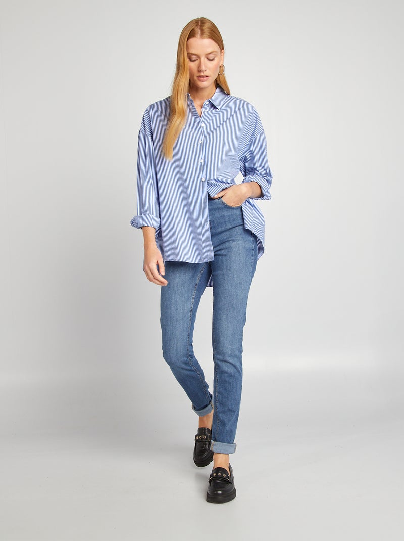 Jeans skinny - L34 BLU - Kiabi