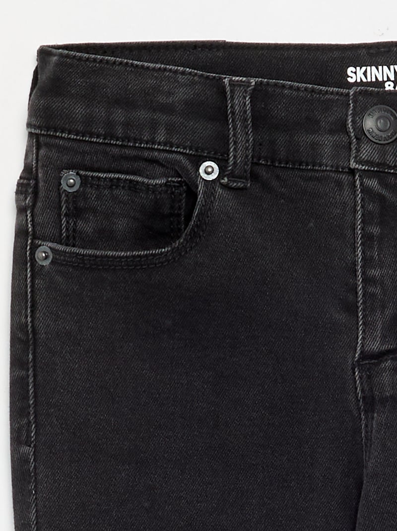 jeans skinny 5 tasche Nero - Kiabi