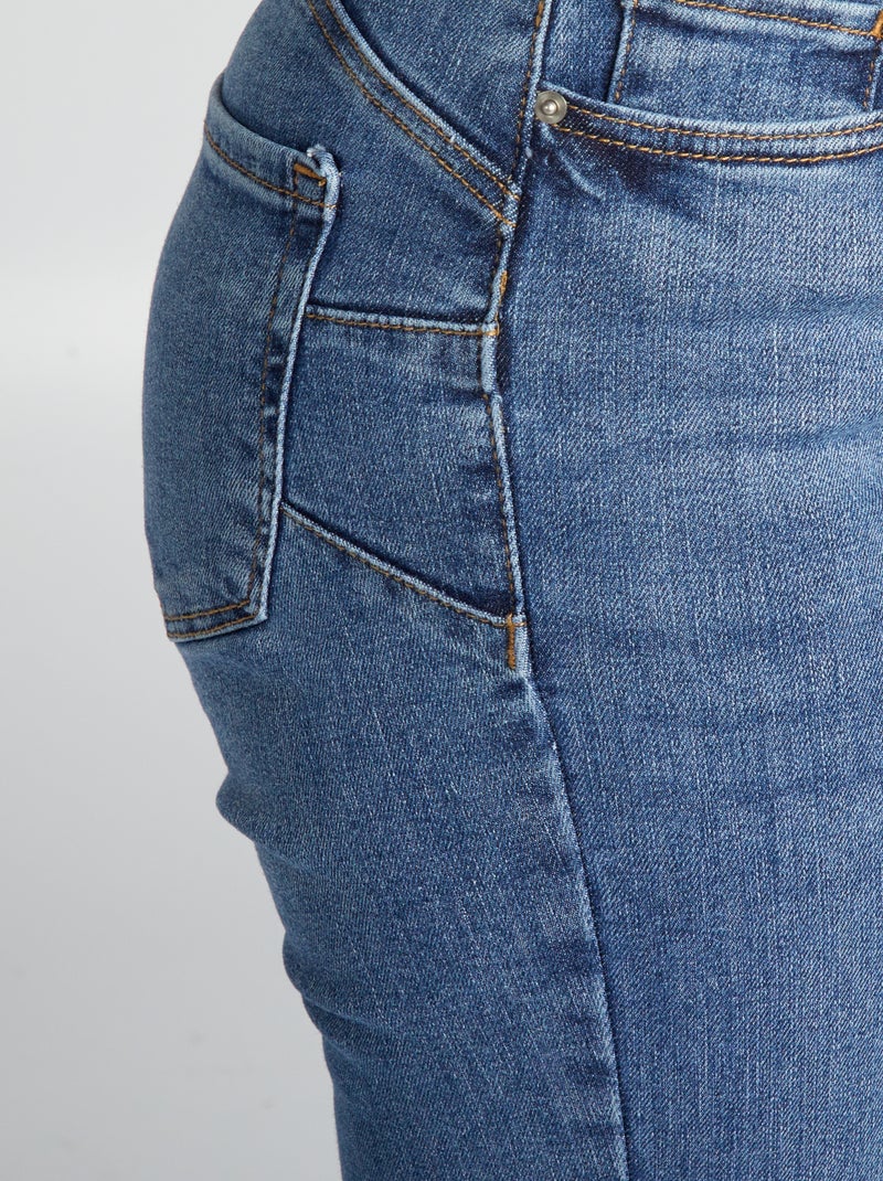 Jeans skinny a vita alta - L28 BLU - Kiabi