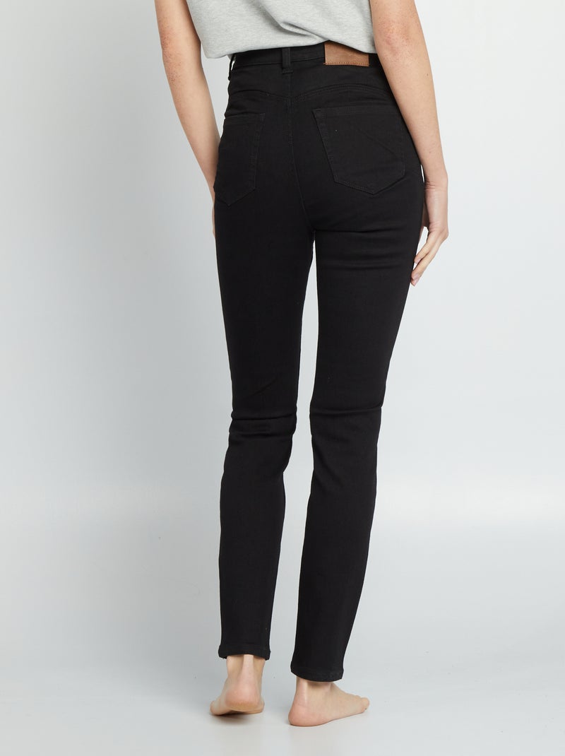 Jeans skinny a vita alta - L28 NERO - Kiabi