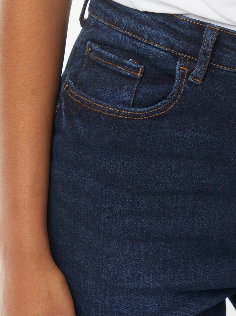 Jeans skinny a vita alta - L30 Blu - Kiabi