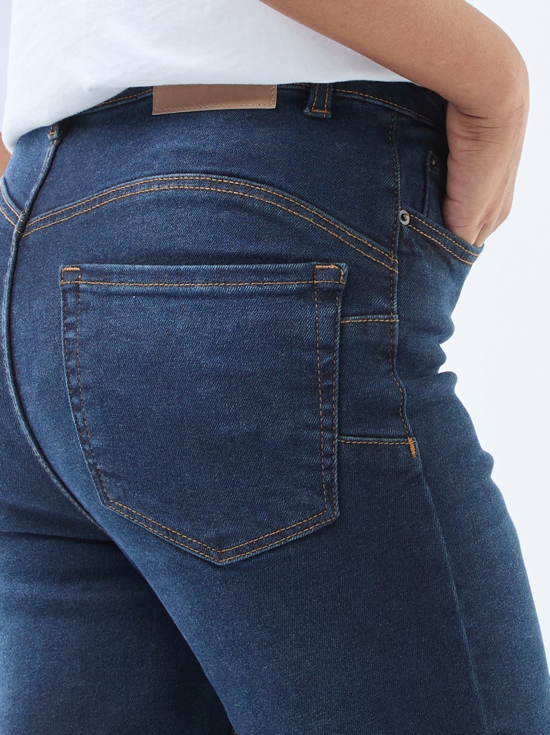 Jeans skinny a vita alta - L30 Blu - Kiabi