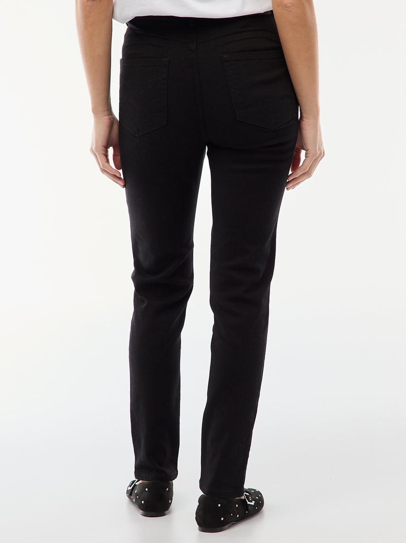 Jeans skinny a vita alta - L30 Nero - Kiabi