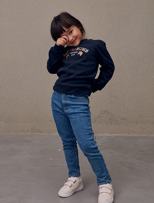 Jeans skinny a vita alta - BLU - Kiabi - 15.00€