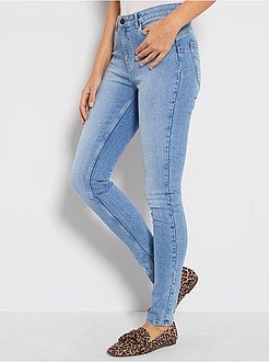 Jeans skinny a vita alta lunghezza US 32 eco-sostenibili - Kiabi