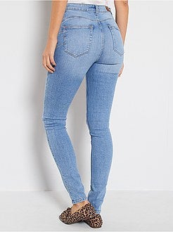 Jeans skinny a vita alta lunghezza US 32 eco-sostenibili - Kiabi