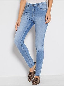 Jeans skinny a vita alta lunghezza US 32 eco-sostenibili - Kiabi