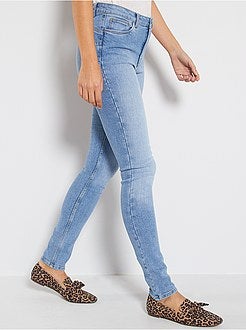 Jeans skinny a vita alta lunghezza US 32 eco-sostenibili - Kiabi