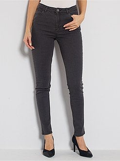 Jeans skinny a vita alta lunghezza US 32 eco-sostenibili - Kiabi