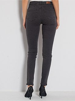 Jeans skinny a vita alta lunghezza US 32 eco-sostenibili - Kiabi
