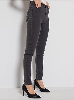 Jeans skinny a vita alta lunghezza US 32 eco-sostenibili - Kiabi