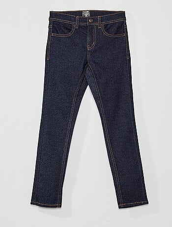 Jeans skinny con vita regolabile