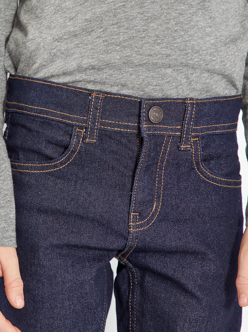 Jeans skinny con vita regolabile BLU - Kiabi