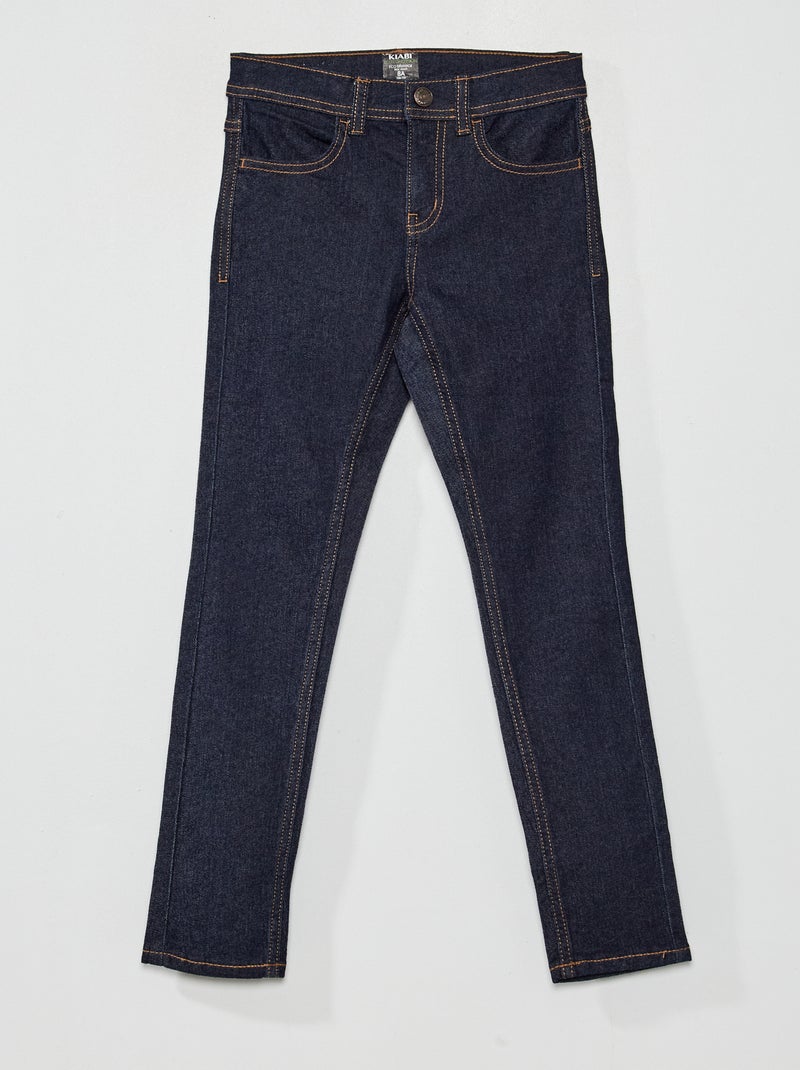 Jeans skinny con vita regolabile BLU - Kiabi