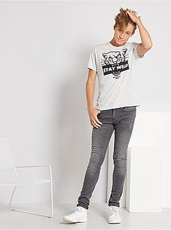 Jeans skinny destroy - Kiabi