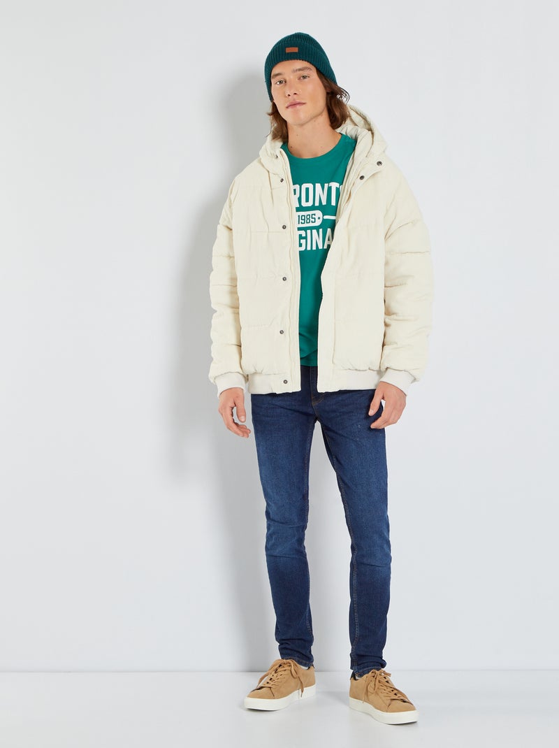 Jeans skinny eco-sostenibili brut - Kiabi