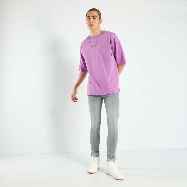 Jeans skinny eco-sostenibili ragazzo - GRIGIO - Kiabi - 14,00€
