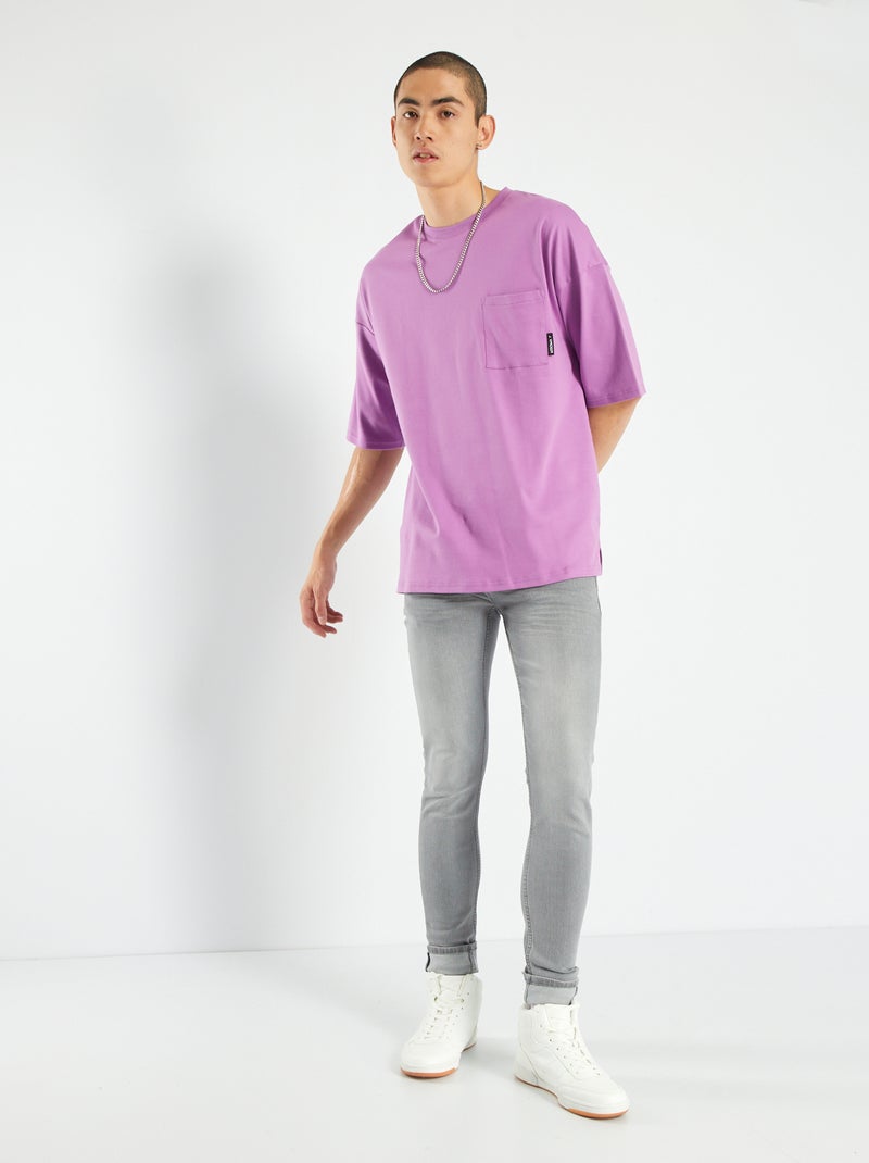 Jeans skinny eco-sostenibili GRIGIO - Kiabi