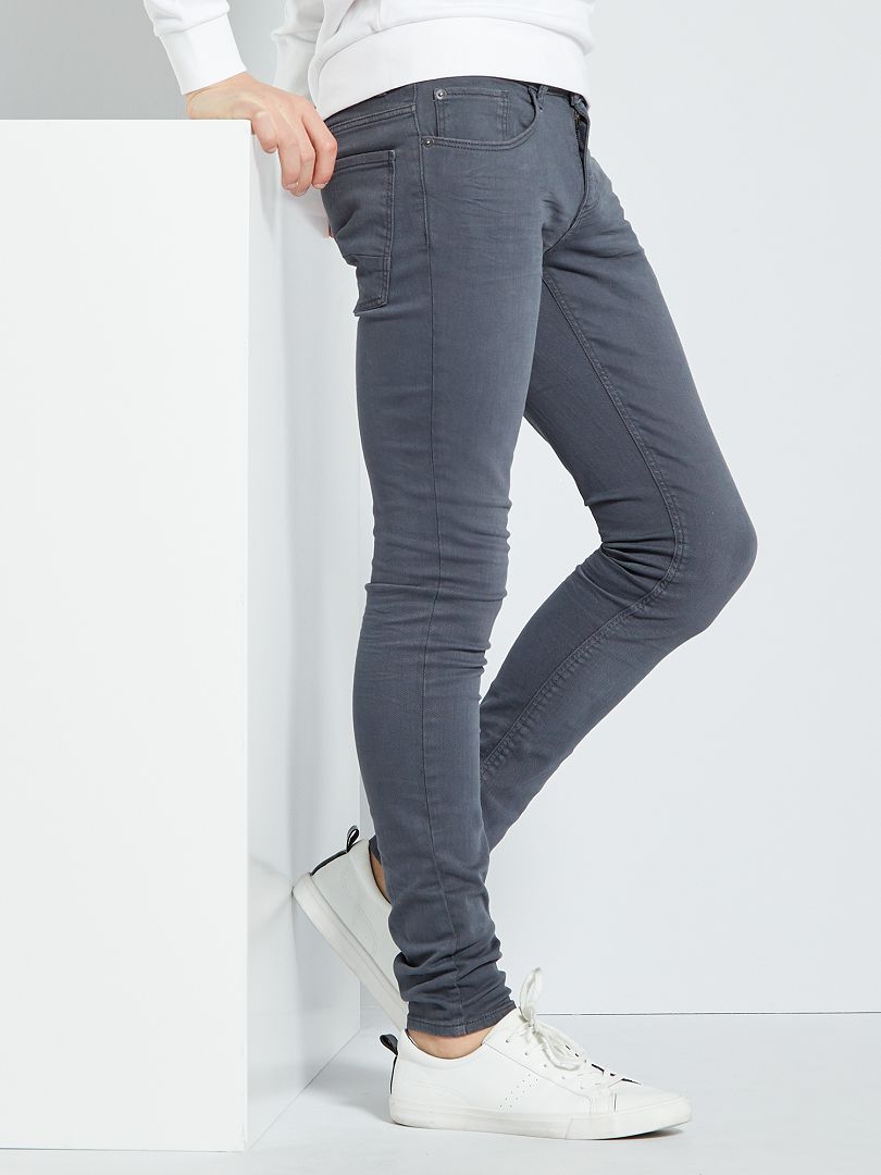 Jeans skinny eco-sostenibili GRIGIO - Kiabi