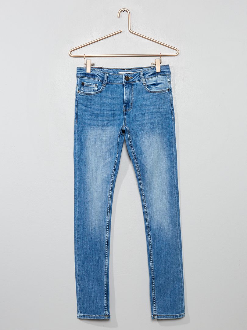 Jeans skinny effetto delavé BLU - Kiabi
