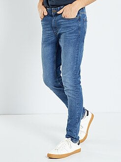 Jeans skinny effetto plissettato - Kiabi