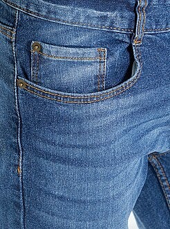 Jeans skinny effetto plissettato - Kiabi