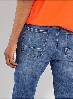 Jeans skinny effetto plissettato - Kiabi