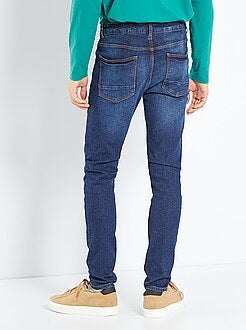 Jeans skinny effetto plissettato - Kiabi