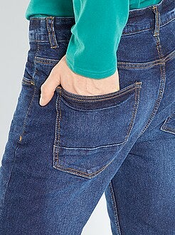 Jeans skinny effetto plissettato - Kiabi