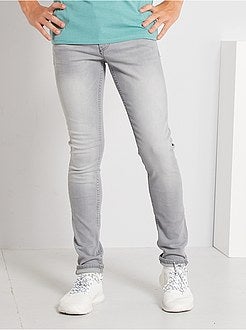 Jeans skinny effetto plissettato - Kiabi