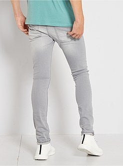 Jeans skinny effetto plissettato - Kiabi