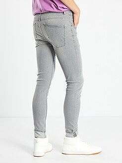 Jeans skinny effetto plissettato - Kiabi