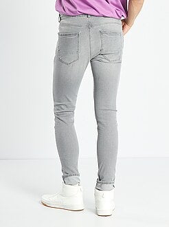 Jeans skinny effetto plissettato - Kiabi