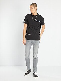 Ragazzo 10-18 anni - Jeans skinny effetto usura - Kiabi