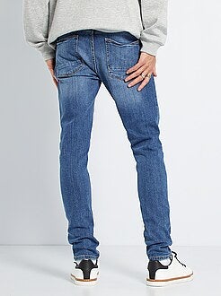 Jeans skinny effetto usura - Kiabi