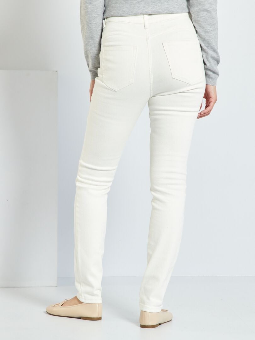 Jeans skinny fit - L30 BIANCO - Kiabi