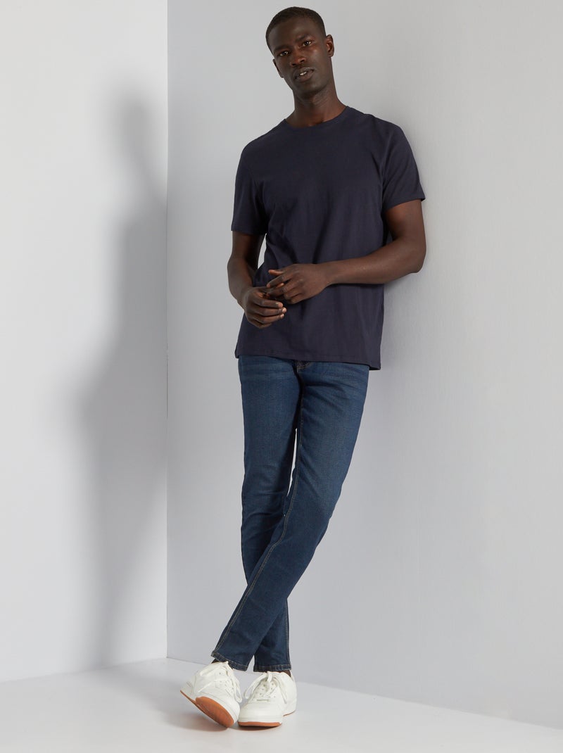 Jeans skinny L30 blu/nero - Kiabi